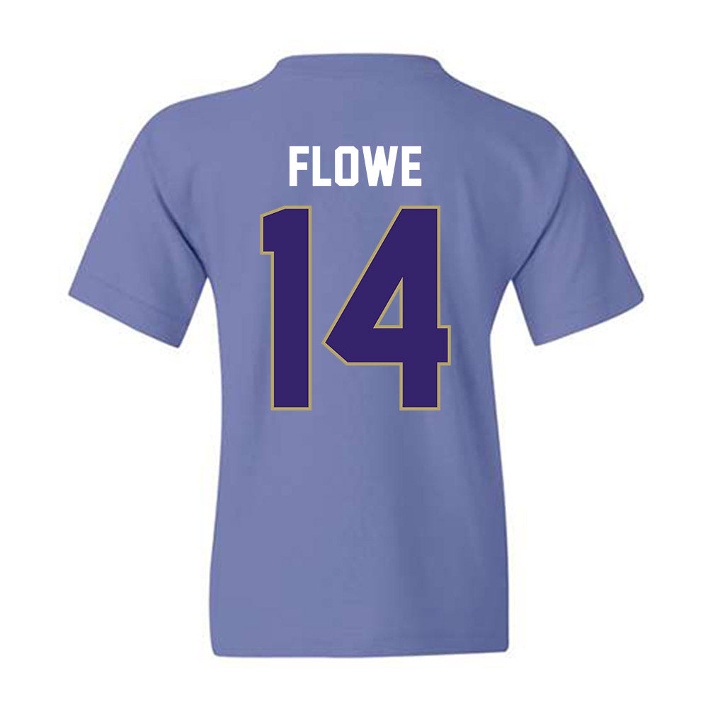 JMU - NCAA Football : KJ Flowe - Vintage Football Youth T-Shirt-1