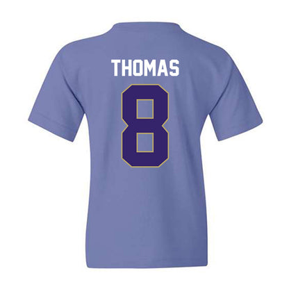 JMU - NCAA Football : Amar Thomas - Vintage Football Youth T-Shirt-1