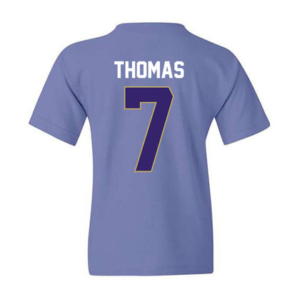 JMU - NCAA Football : Jacob Thomas - Vintage Football Youth T-Shirt-1