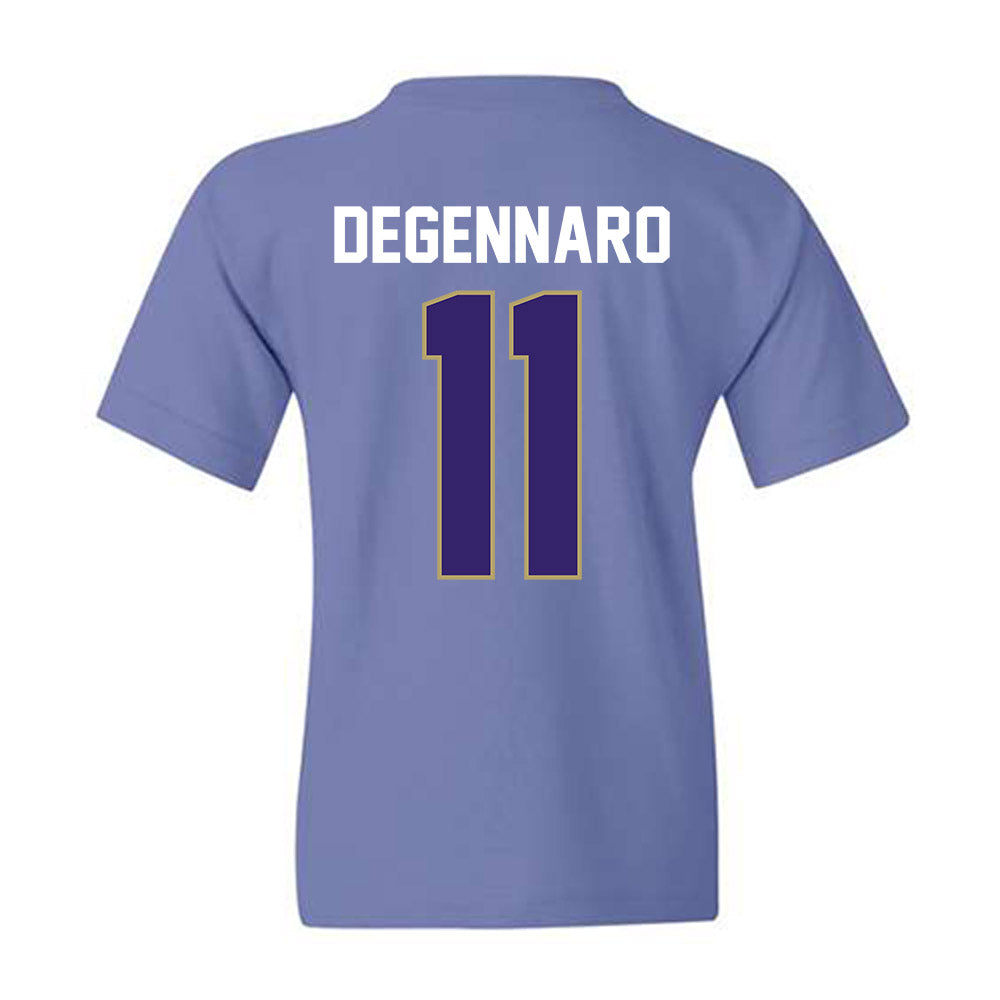 JMU - NCAA Football : Nick DeGennaro - Vintage Football Youth T-Shirt-1