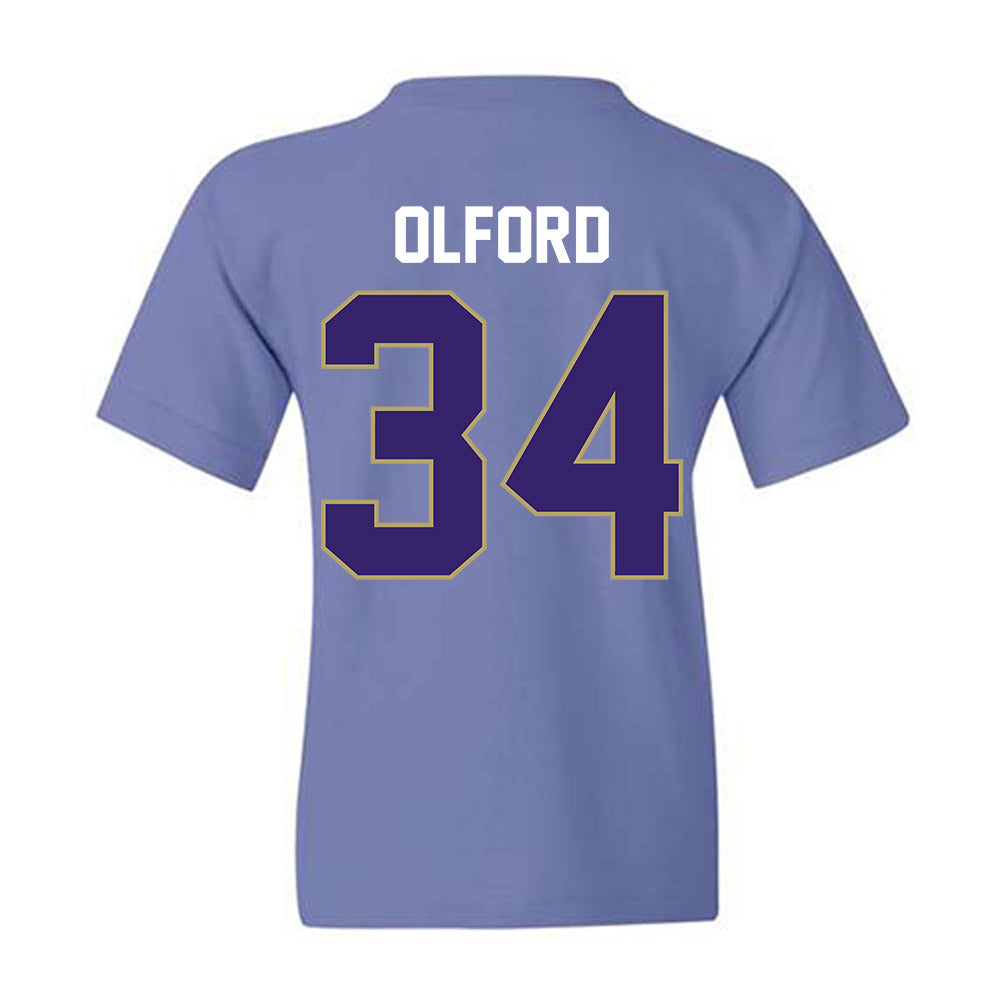 JMU - NCAA Football : Jamal Olford - Vintage Football Youth T-Shirt-1