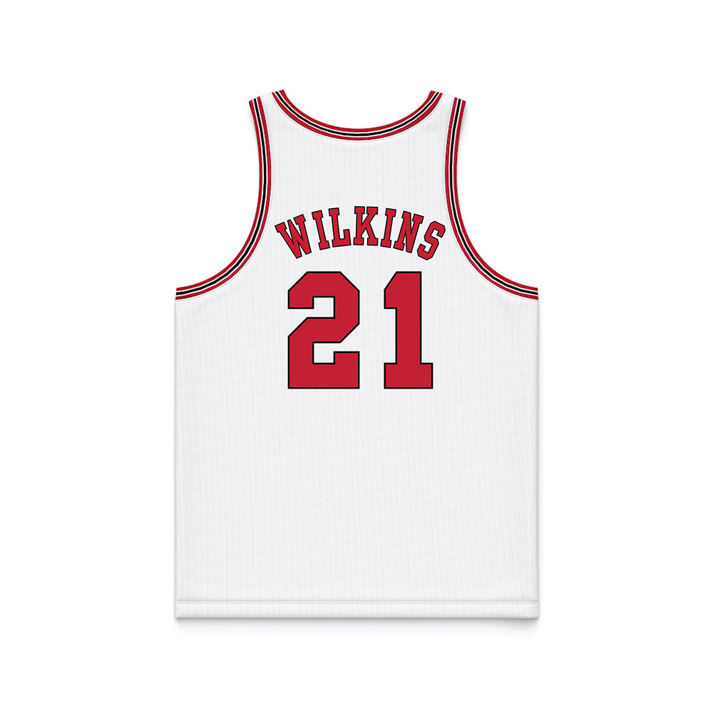 Georgia - NCAA Men's Basketball : Brandon Klatsky - White Basketball Jersey-1