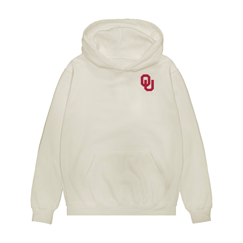 Oklahoma - NCAA Football : Omarion Robinson - Collage Premium Hooded Sweatshirt-0