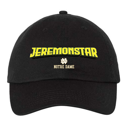 Notre Dame - NCAA Football : Jeremiyah Love - Jeremonstar Dad Hat-0