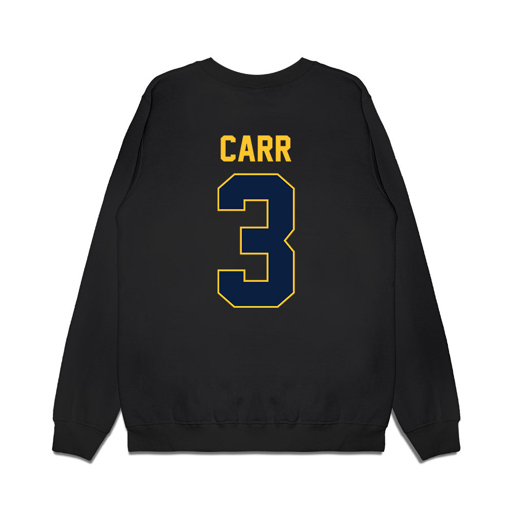 UC Berkeley - NCAA Men's Basketball : TT Carr - Vintage Shersey Premium Crewneck Sweatshirt-1
