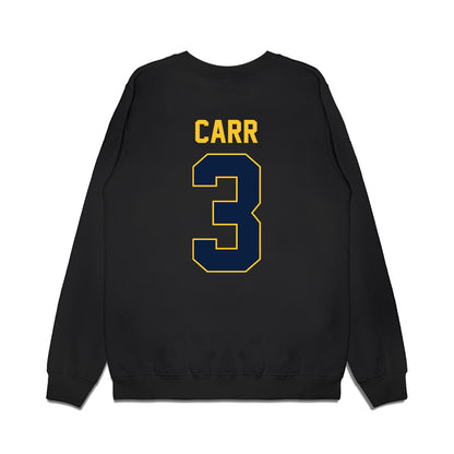 UC Berkeley - NCAA Men's Basketball : TT Carr - Vintage Shersey Premium Crewneck Sweatshirt-1