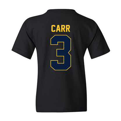 UC Berkeley - NCAA Men's Basketball : TT Carr - Vintage Shersey Youth T-Shirt-1