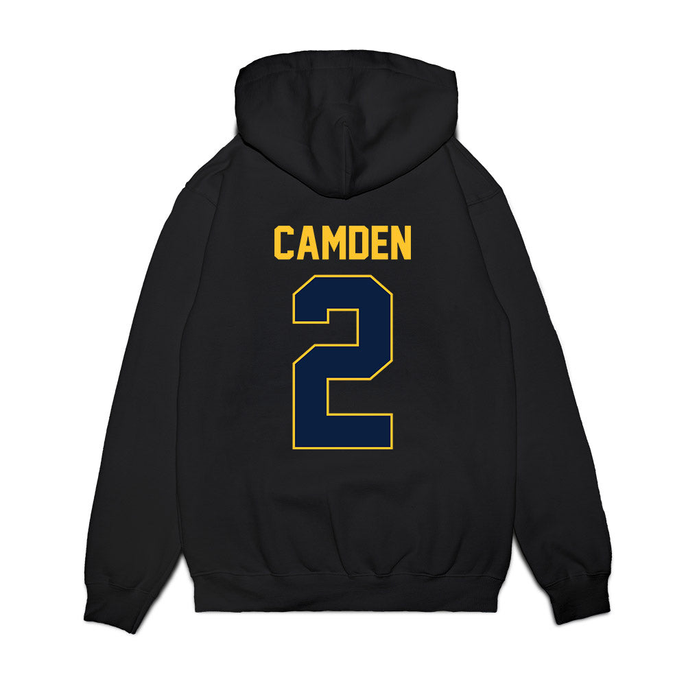 UC Berkeley - NCAA Men's Basketball : John Camden - Vintage Shersey Premium Hooded Sweatshirt-1