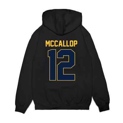 UC Berkeley - NCAA Women's Basketball : Grace McCallop - Vintage Shersey Premium Hooded Sweatshirt-1