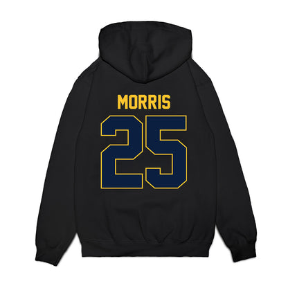 UC Berkeley - NCAA Women's Basketball : Aliyahna Morris - Vintage Shersey Premium Hooded Sweatshirt-1