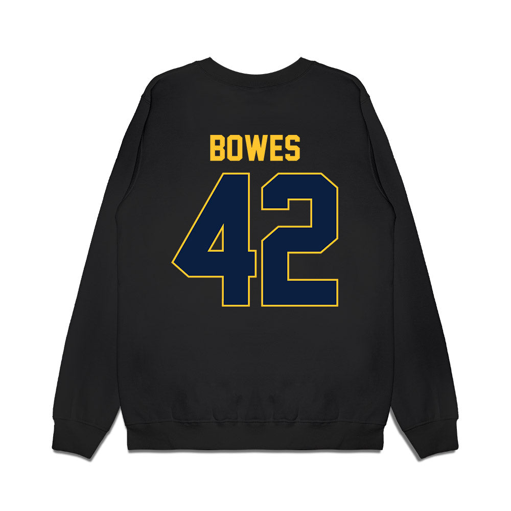 UC Berkeley - NCAA Women's Basketball : Sofia Bowes - Vintage Shersey Premium Crewneck Sweatshirt-1