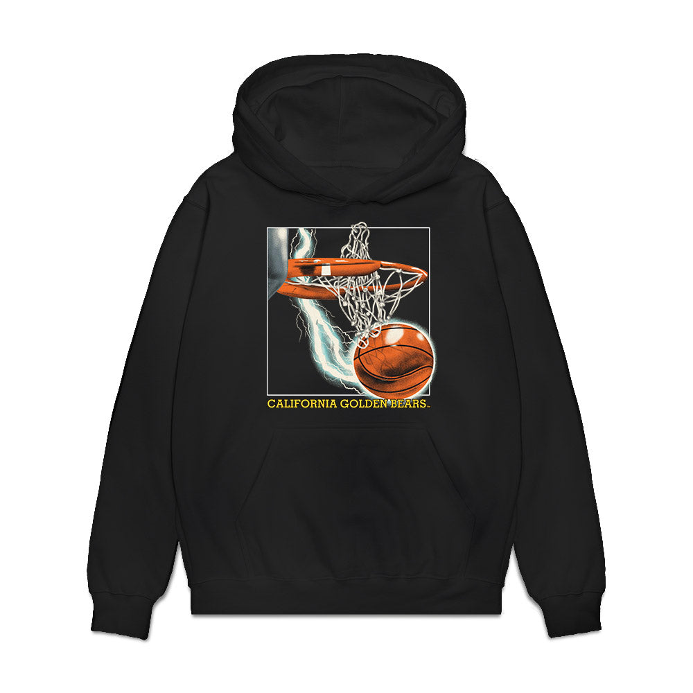 UC Berkeley - NCAA Men's Basketball : Milos Ilic - Vintage Shersey Premium Hooded Sweatshirt-0