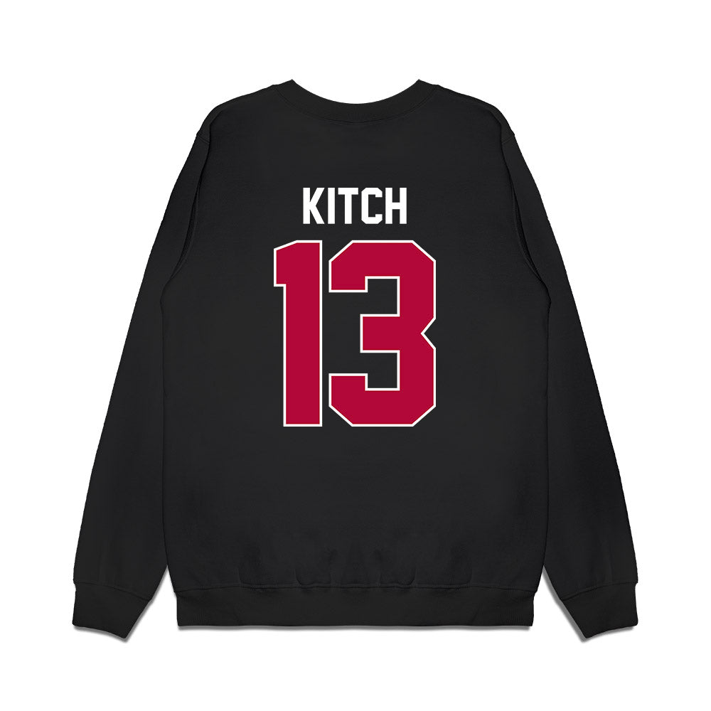 Stanford - NCAA Men's Basketball : Ethan Kitch - Vintage Premium Crewneck Sweatshirt-1