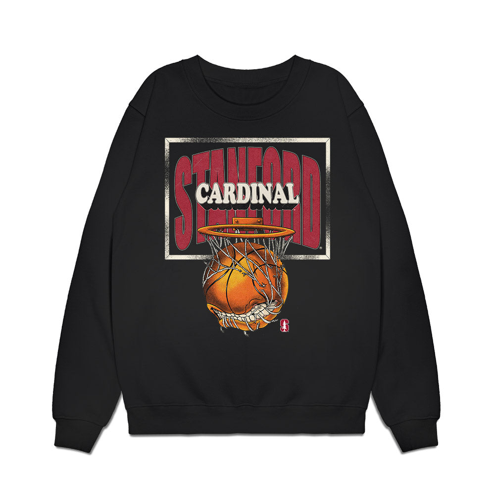 Stanford - NCAA Men's Basketball : Ethan Kitch - Vintage Premium Crewneck Sweatshirt-0