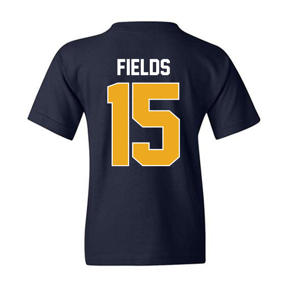 West Virginia - NCAA Men's Basketball : Jackson Fields - Vintage Shersey Youth T-Shirt-1