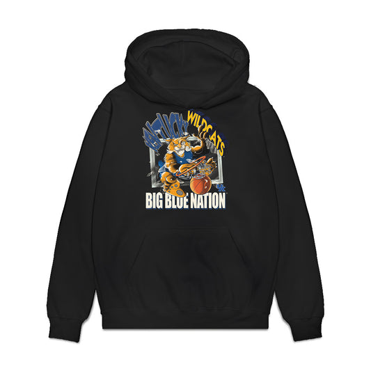 Kentucky - NCAA Men's Basketball : Zachary Tow - Vintage Premium Hooded Sweatshirt-0