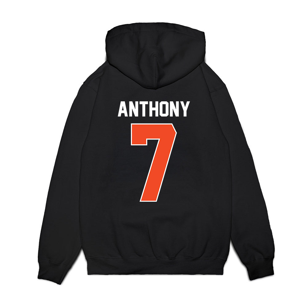 Syracuse - NCAA Men's Basketball : Kiyan Anthony - Vintage Shersey Premium Hooded Sweatshirt-1