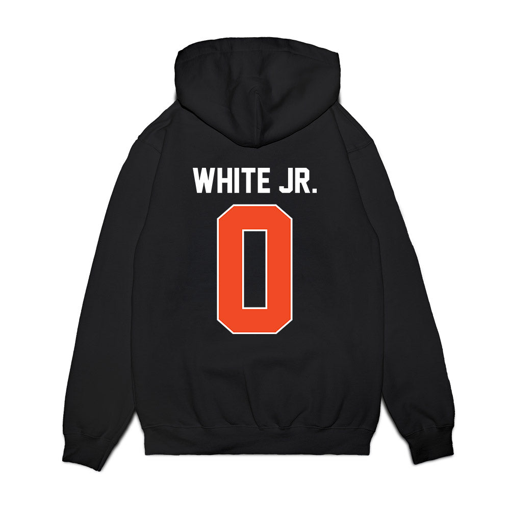 Syracuse - NCAA Men's Basketball : Sadiq White Jr. - Vintage Shersey Premium Hooded Sweatshirt-1