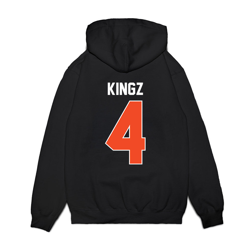 Syracuse - NCAA Men's Basketball : Nate Kingz - Vintage Shersey Premium Hooded Sweatshirt-1