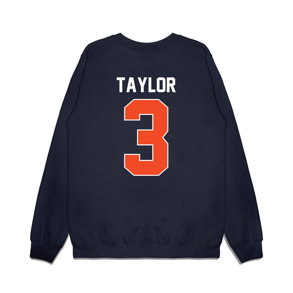 Syracuse - NCAA Men's Basketball : Lucas Taylor - Vintage Shersey Premium Crewneck Sweatshirt-1