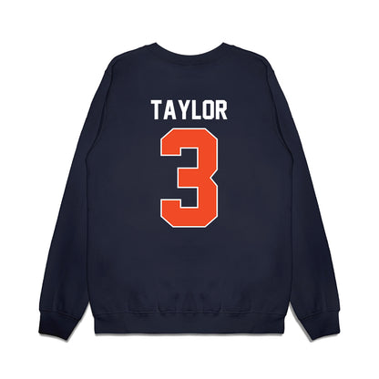 Syracuse - NCAA Men's Basketball : Lucas Taylor - Vintage Shersey Premium Crewneck Sweatshirt-1