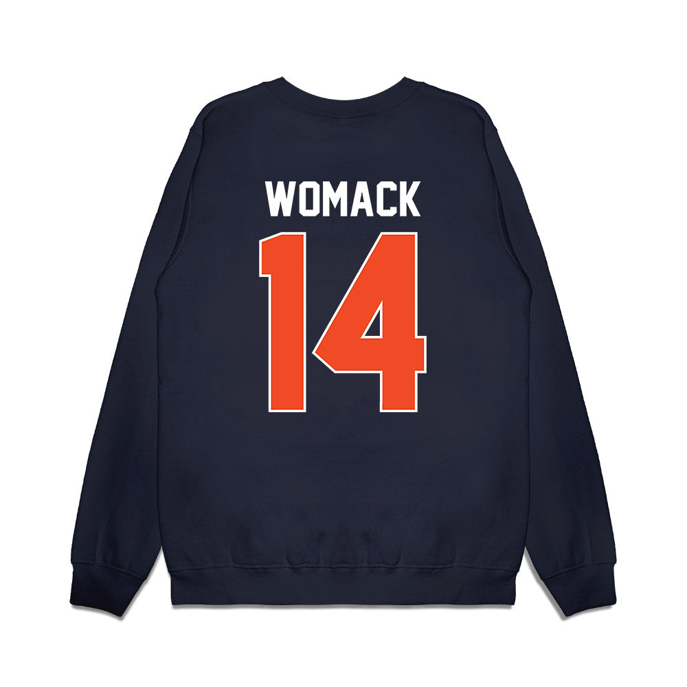 Syracuse - NCAA Men's Basketball : Aaron Womack - Vintage Shersey Premium Crewneck Sweatshirt-1