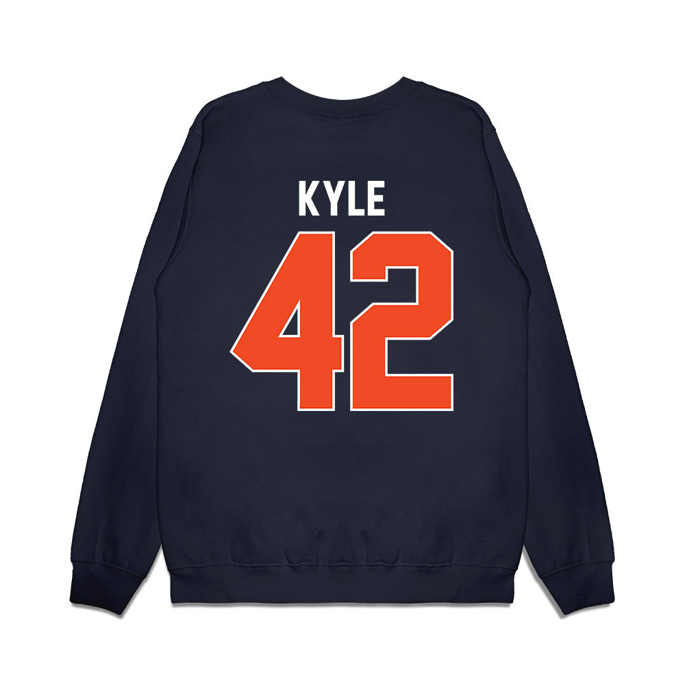 Syracuse - NCAA Men's Basketball : William Kyle - Vintage Shersey Premium Crewneck Sweatshirt-1