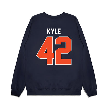 Syracuse - NCAA Men's Basketball : William Kyle - Vintage Shersey Premium Crewneck Sweatshirt-1