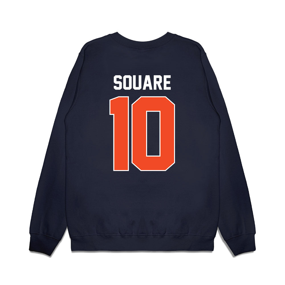 Syracuse - NCAA Men's Basketball : Ibrahim Souare - Vintage Shersey Premium Crewneck Sweatshirt-1