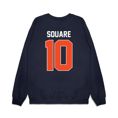 Syracuse - NCAA Men's Basketball : Ibrahim Souare - Vintage Shersey Premium Crewneck Sweatshirt-1