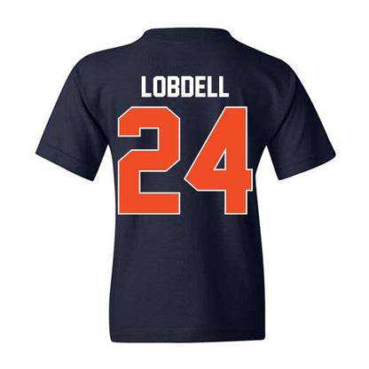 Syracuse - NCAA Men's Basketball : Noah Lobdell - Vintage Shersey Youth T-Shirt-1