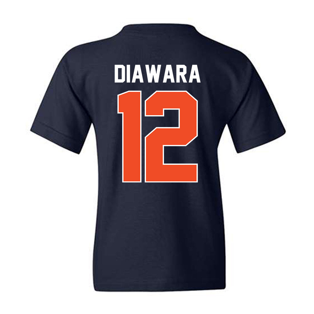 Syracuse - NCAA Men's Basketball : Tiefing Diawara - Vintage Shersey Youth T-Shirt-1