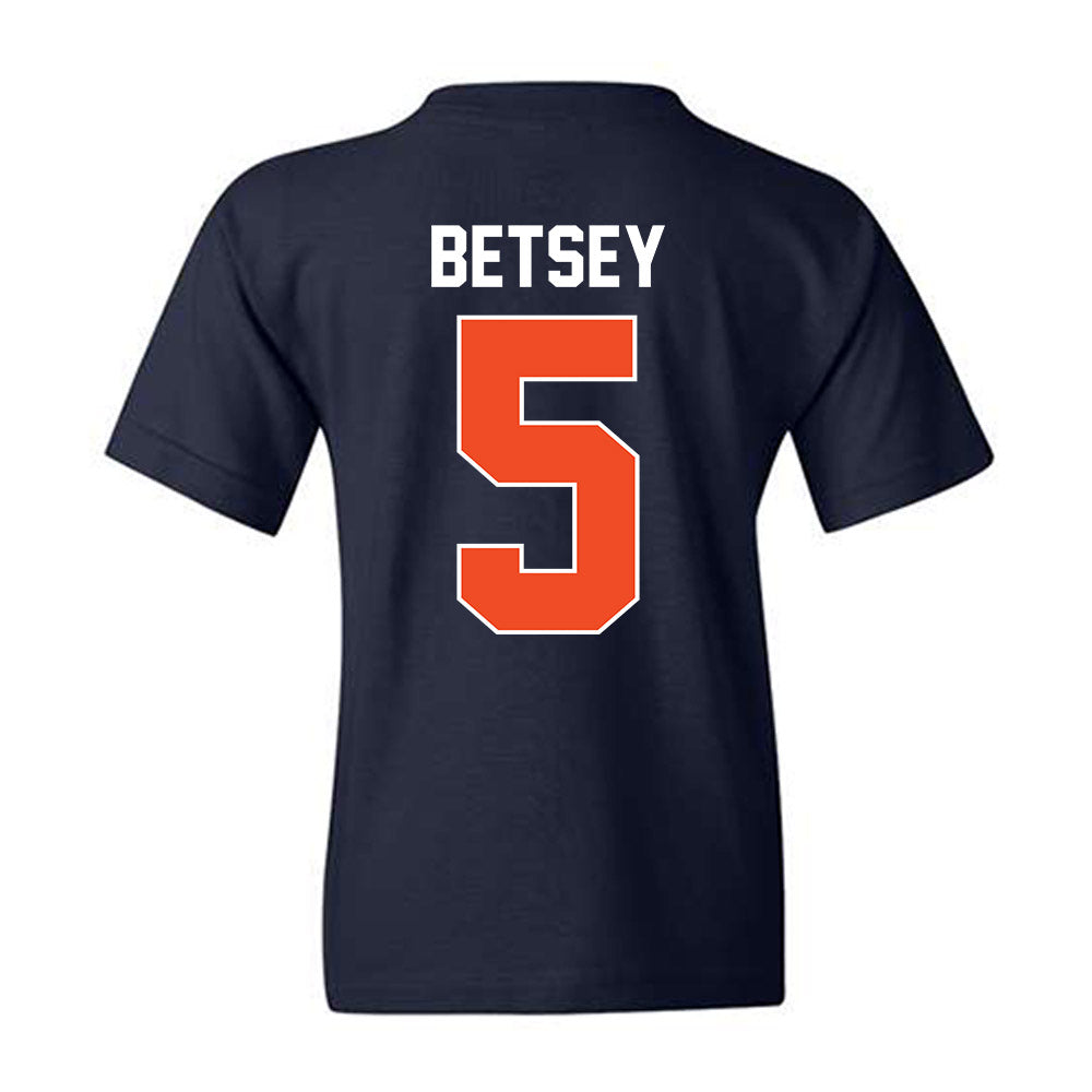 Syracuse - NCAA Men's Basketball : Tyler Betsey - Vintage Shersey Youth T-Shirt-1
