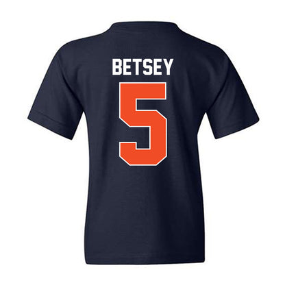 Syracuse - NCAA Men's Basketball : Tyler Betsey - Vintage Shersey Youth T-Shirt-1
