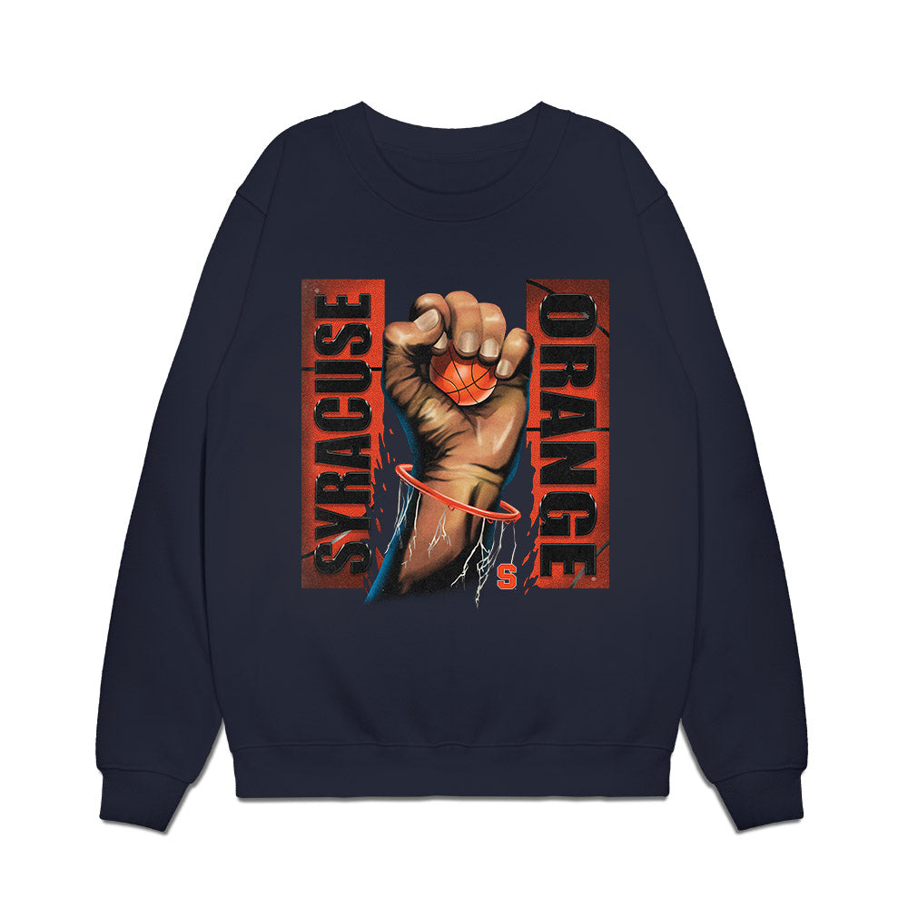 Syracuse - NCAA Men's Basketball : Aaron Womack - Vintage Shersey Premium Crewneck Sweatshirt-0