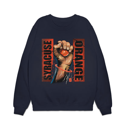 Syracuse - NCAA Men's Basketball : William Kyle - Vintage Shersey Premium Crewneck Sweatshirt-0