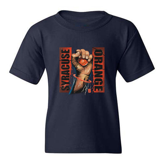 Syracuse - NCAA Men's Basketball : Naithan George - Vintage Shersey Youth T-Shirt-0