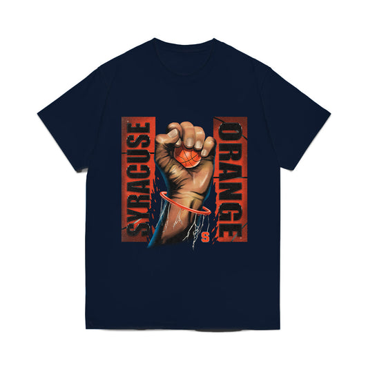 Syracuse - NCAA Men's Basketball : Bryce Zephir - Vintage Shersey Comfort Colors T-Shirt-0