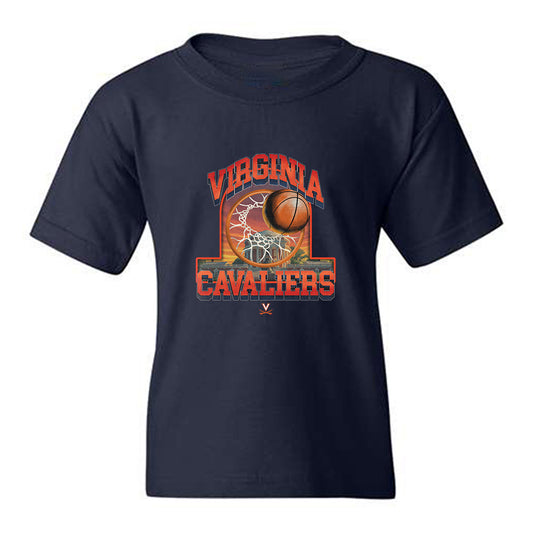 Virginia - NCAA Men's Basketball : Thijs De Ridder - Vintage Shersey Youth T-Shirt-0