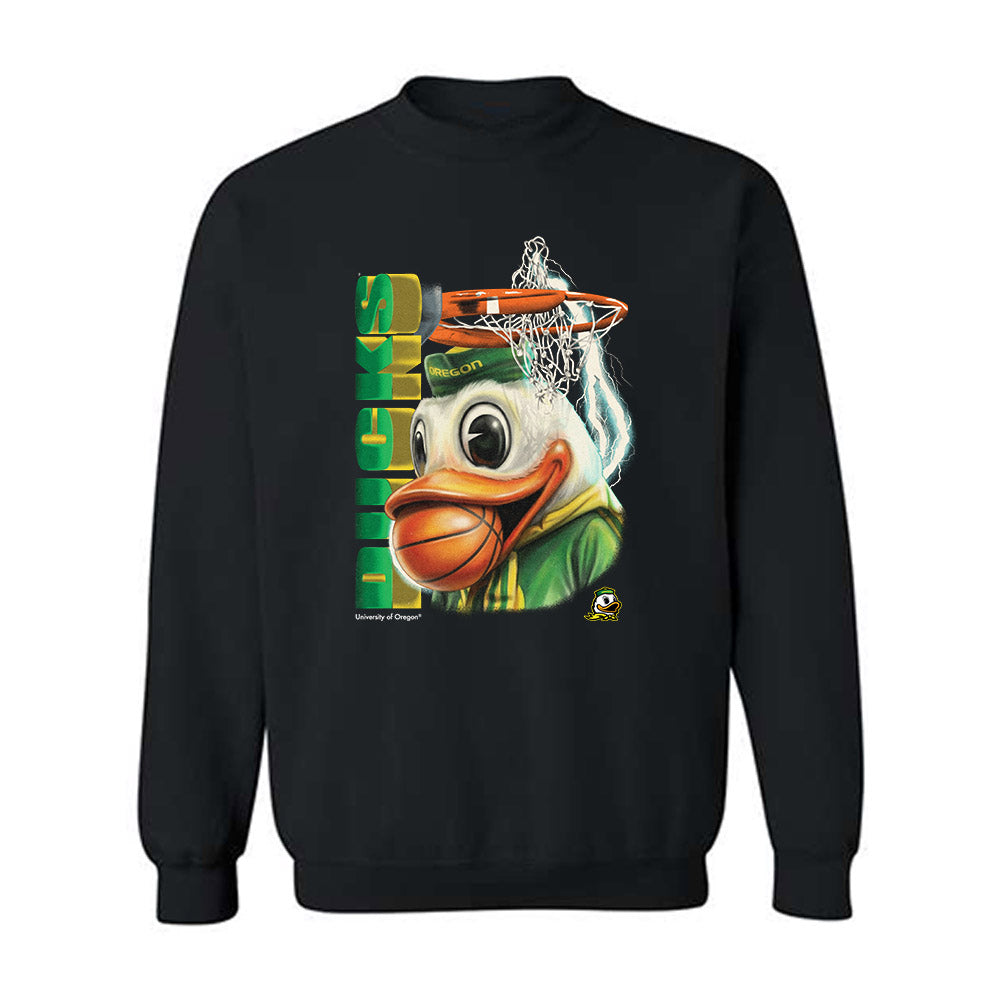 Oregon - NCAA Women's Basketball : Elisa Mevius - Vintage Shersey Crewneck Sweatshirt-0