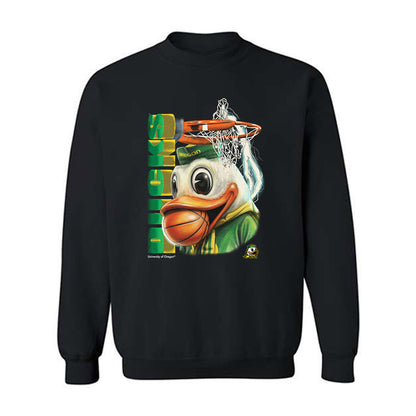Oregon - NCAA Women's Basketball : Ari Long - Vintage Shersey Crewneck Sweatshirt-0