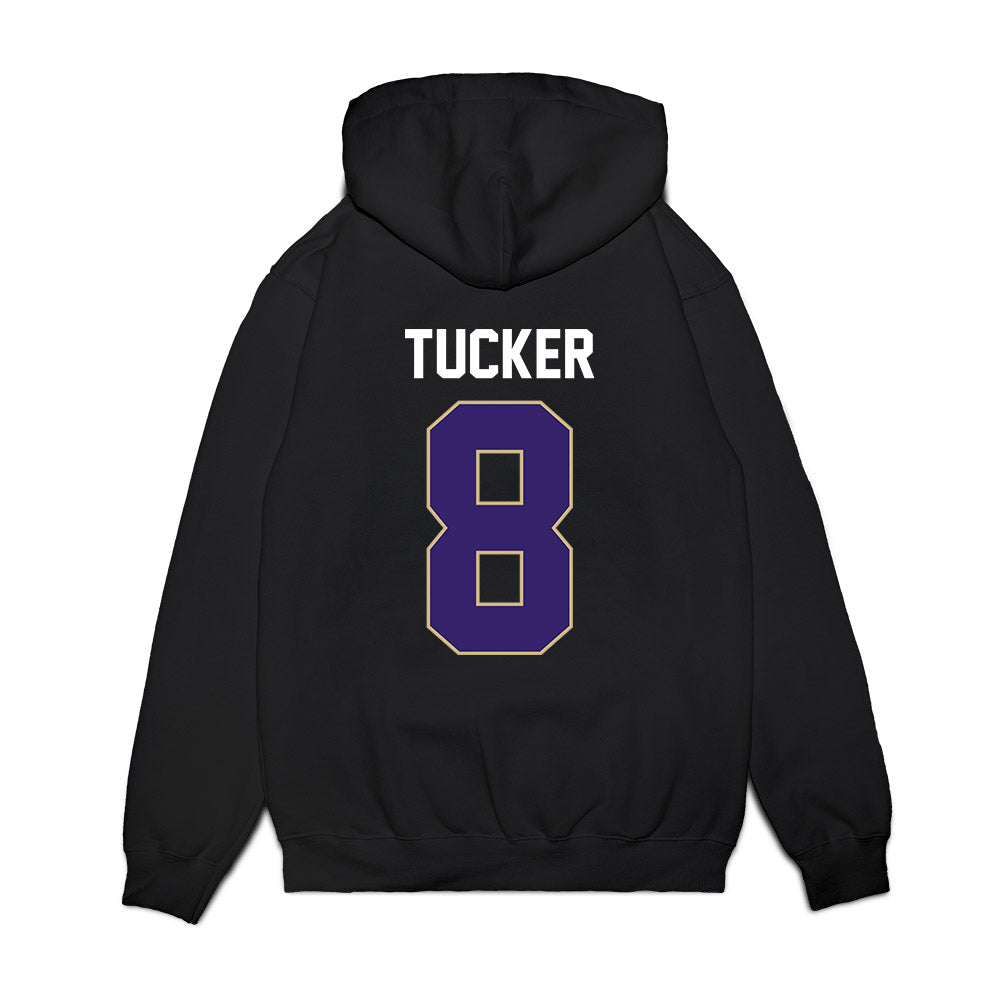 Washington - NCAA Men's Basketball : Bryson Tucker - Vintage Shersey Premium Hooded Sweatshirt-1
