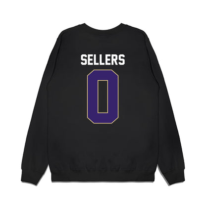Washington - NCAA Women's Basketball : Sayvia Sellers - Vintage Shersey Premium Crewneck Sweatshirt-1
