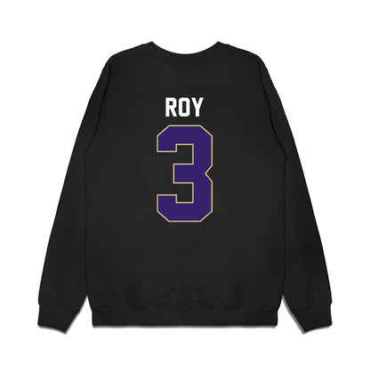 Washington - NCAA Men's Basketball : BJ Roy - Vintage Shersey Premium Crewneck Sweatshirt-1