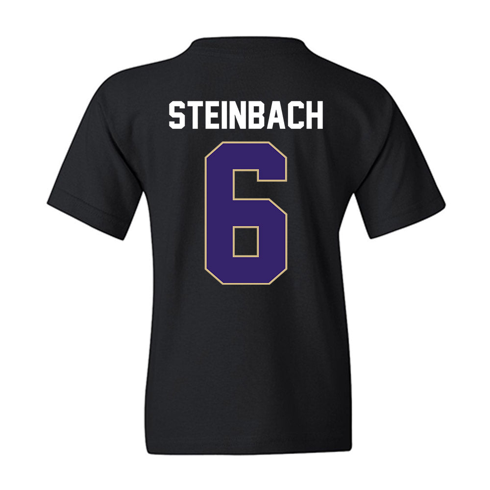 Washington - NCAA Men's Basketball : Hannes Steinbach - Vintage Shersey Youth T-Shirt-1