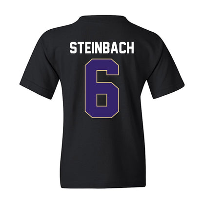 Washington - NCAA Men's Basketball : Hannes Steinbach - Vintage Shersey Youth T-Shirt-1