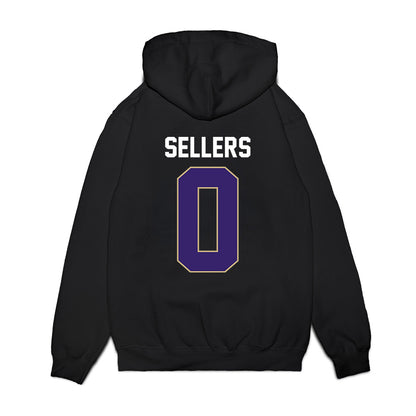 Washington - NCAA Women's Basketball : Sayvia Sellers - Vintage Shersey Premium Hooded Sweatshirt-1