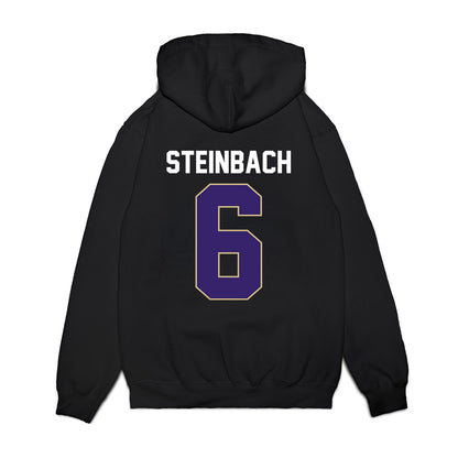 Washington - NCAA Men's Basketball : Hannes Steinbach - Vintage Shersey Premium Hooded Sweatshirt-1
