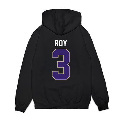 Washington - NCAA Men's Basketball : BJ Roy - Vintage Shersey Premium Hooded Sweatshirt-1