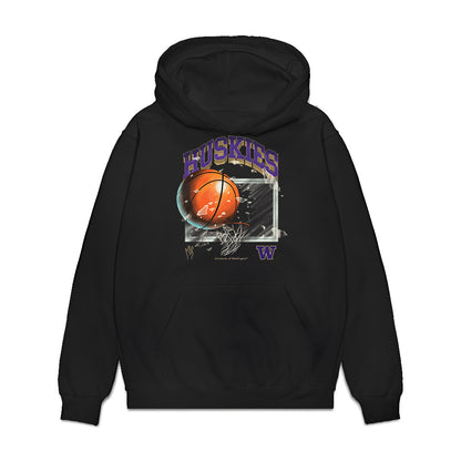 Washington - NCAA Women's Basketball : Avery Howell - Vintage Shersey Premium Hooded Sweatshirt-0